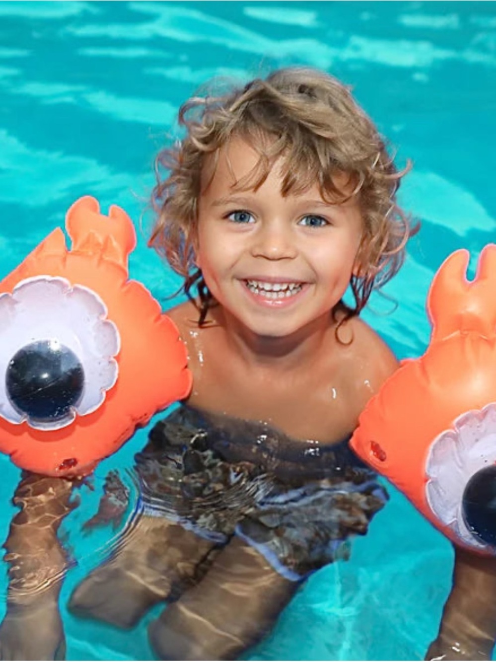 Sunnylife Kids Buddy Float Bands Sonny the Sea Creature 3-6 Years NIB